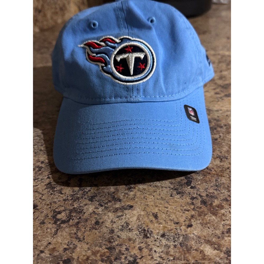 New Era Tennessee Titans Hat Mens OSFA Light Blue Sporty NFL 9TWENTY Cap